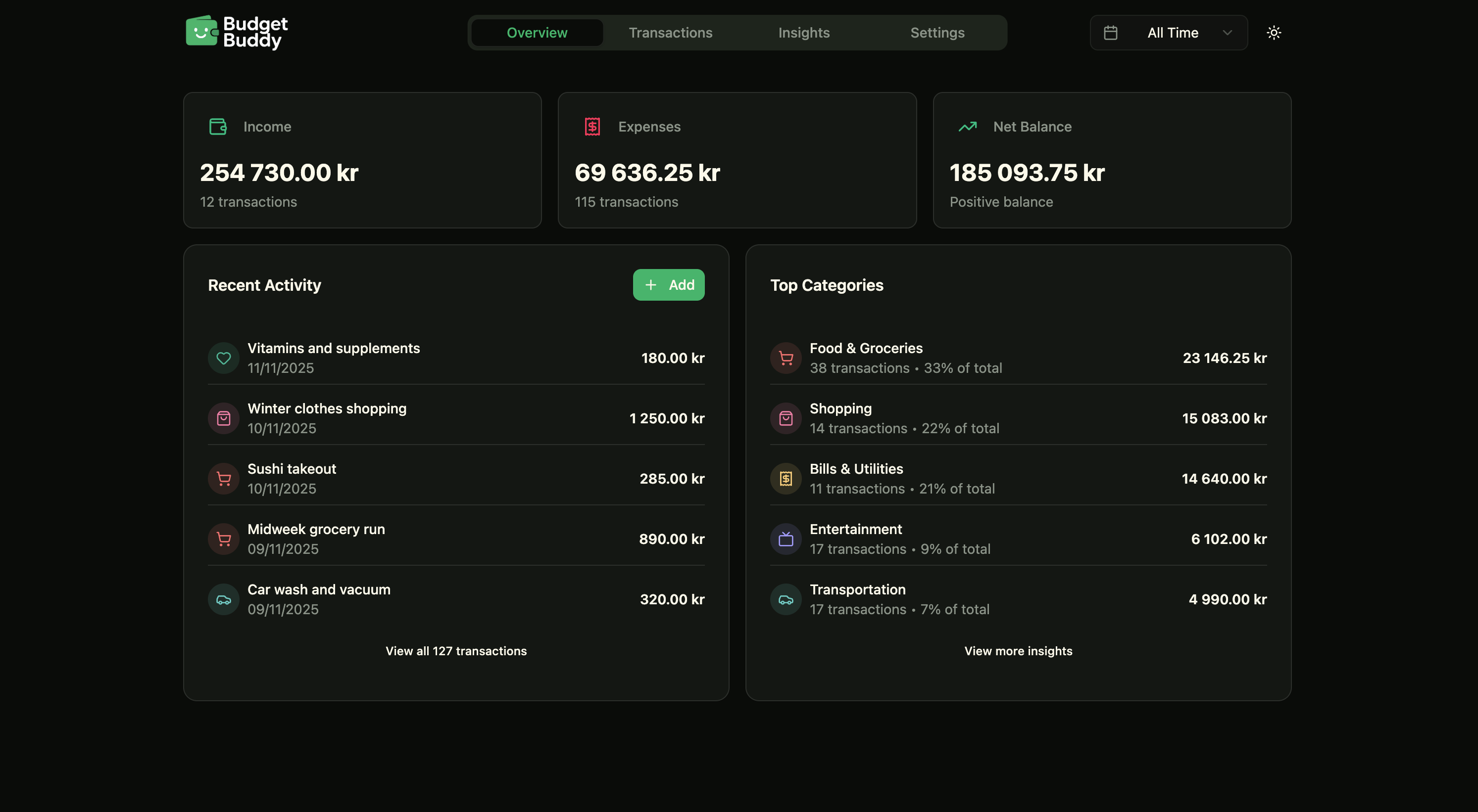 budgetbuddy screenshot 3